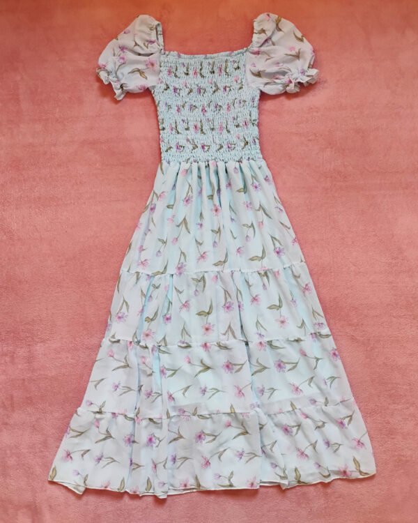 Vestido Azul Serenity Floral