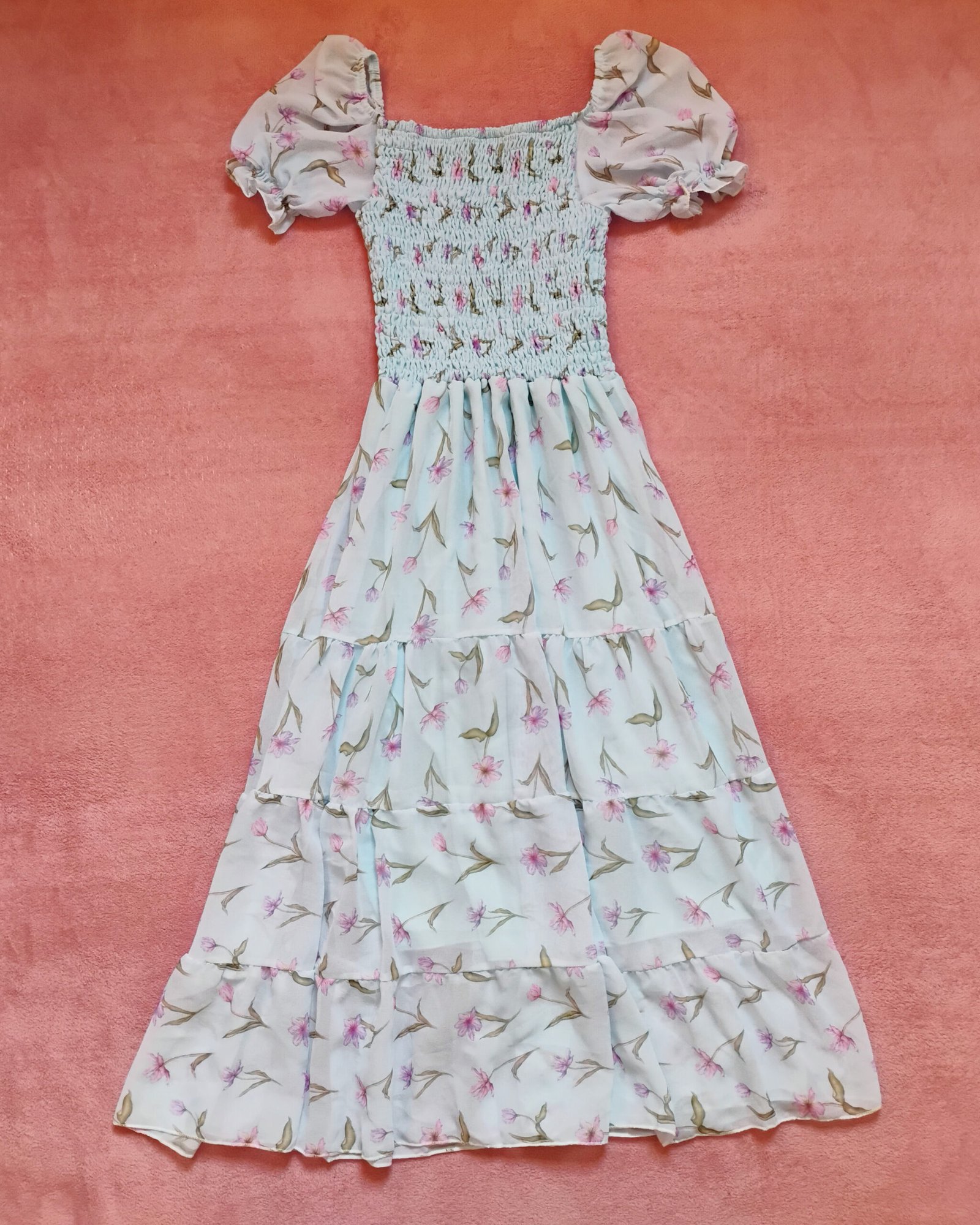 Vestido Azul Serenity Floral